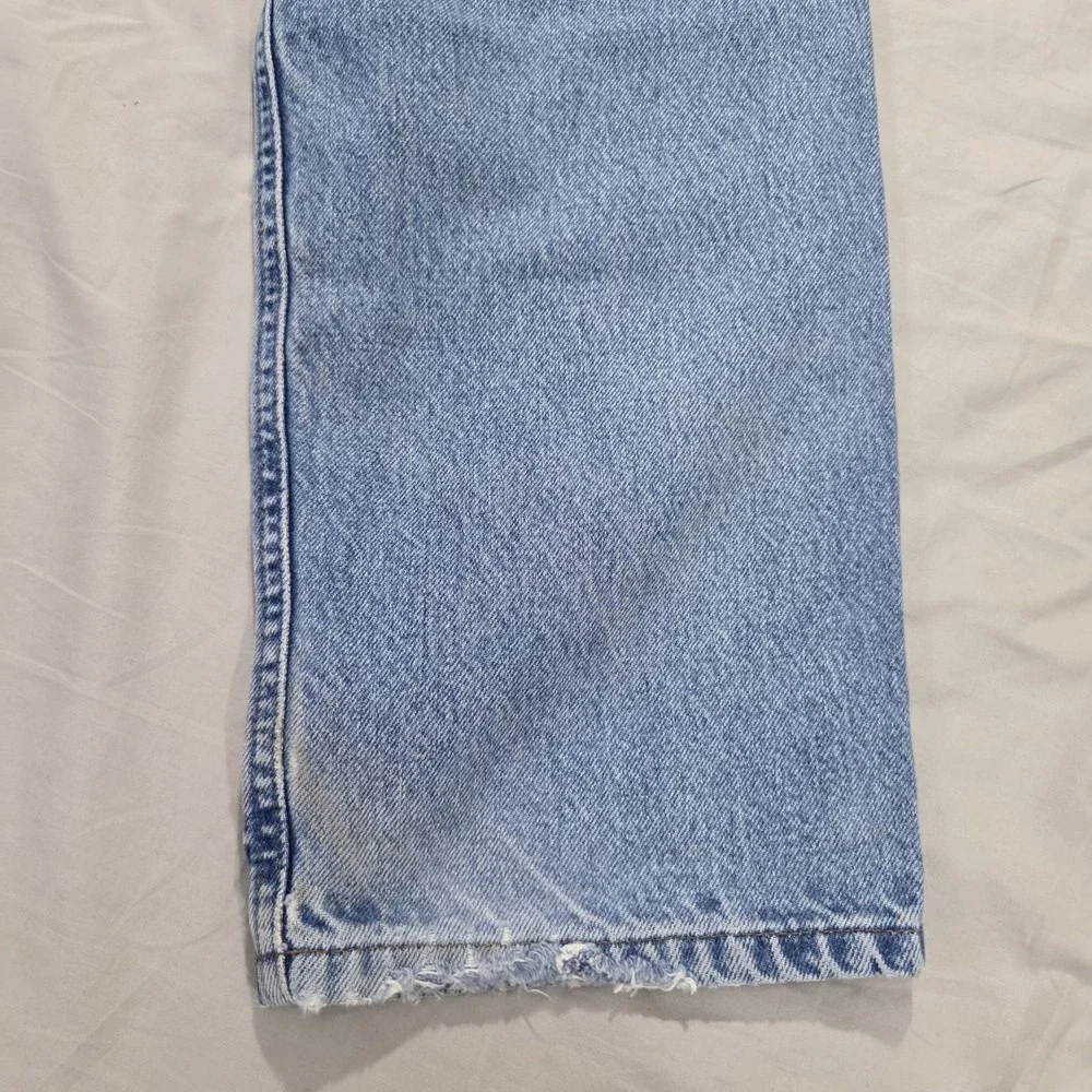 Carhartt B18STW Mens Jeans 42x30 (Fits 40x29) Straight Leg Workwear Denim Pants